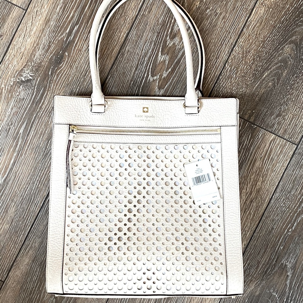 KATE SPADE NEW YORK LYNNE PERRI IN BUBBLE LEATHER